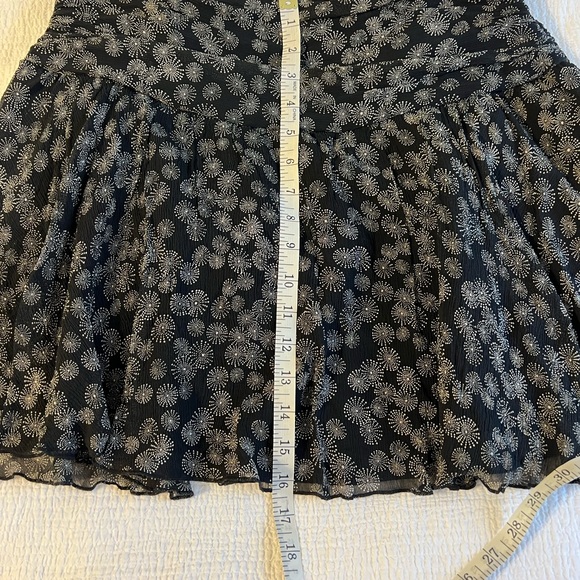 Black with white polka dots mini skirt - Picture 5 of 5